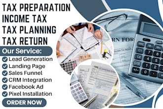 generate tax preparation leads income tax leads tax planning tax return leads