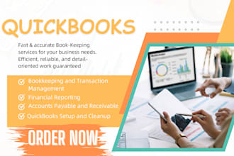 efficient quickbooks online setup, cleanup, and bookkeeping