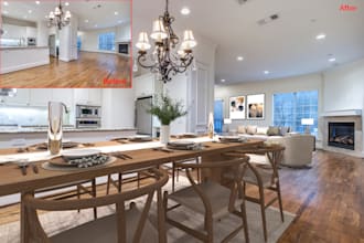 do virtual staging and virtual renovations for real estate projects