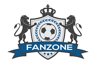 design attractive football fan logo for your brand