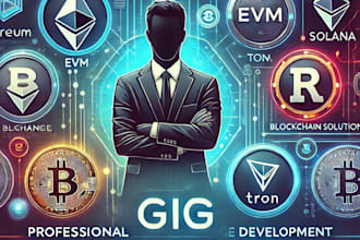 be your blockchain developer for dex, launchpad, pump fun evm, solana, xrp, sui