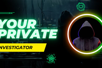 be your private investigator and osint specialist in africa