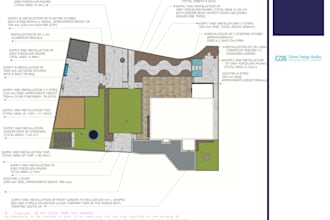 design detailed landscaping in sketchup