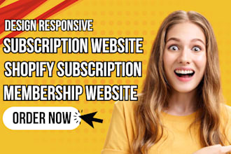 subscription box shopify store shopify subscription website membership website