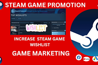 do steam game promotion, steam game marketing, steam wishlist, game promotion