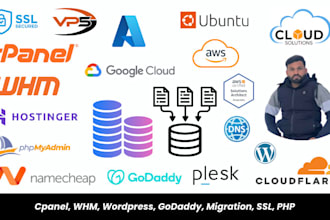 fix cpanel, whm, wordpress, godaddy, vps, SSL, malware, plesk, dns, php issues