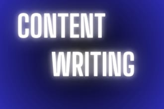 do SEO article writing, blog post writing or content writing