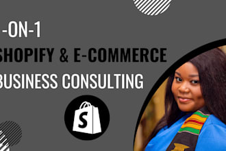 be your shopify and ecommerce consultant