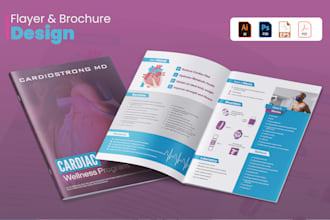 design business brochure, proposal, company profile, reports