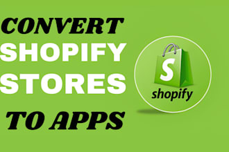 build install convert dynamic shopify stores into android and ios mobile apps