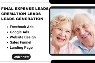 generate final expense leads cremation veteran final expense insurance leads