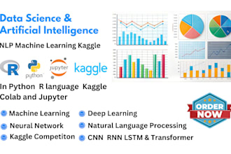 do data science machine learning deep learning nlp python and kaggle projects