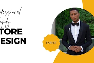 design shopify store, build shopify dropshipping store