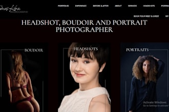 do pixieset website photography studio photobooth website