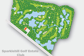 design golf course maps, vector maps, disc golf course maps