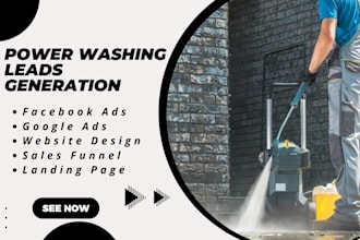 generate power washing leads pressure washing leads pressure cleaning leads