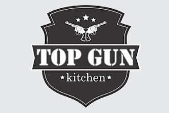 make high resolution beautiful kitchen logo
