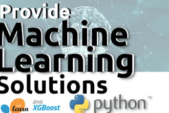 provide expert solutions to python machine learning projects