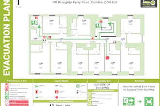 create fire emergengy evacuation plan,escape plan for you