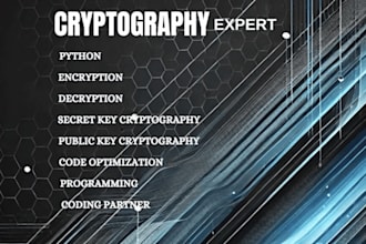 assist with cryptography projects, algorithm design, encryption, and decryption