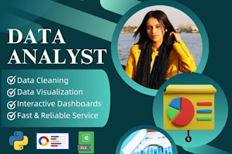 be your data analyst expert to transform raw data into insights