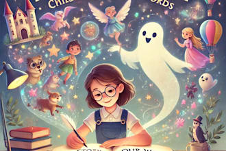 be your children story writer, fictional story writer