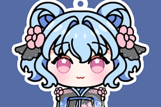 draw chibi charm ych