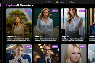 create an adult streaming site with ai support