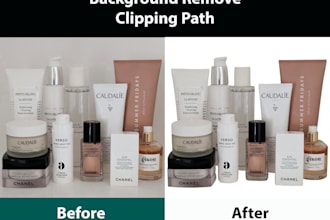 remove background professionally with clean clipping path and fast delivery