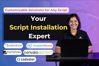 install and customize PHP or flutter scripts from codecanyon other marketplaces