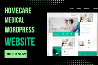 design home care website home care elderly care medical healthcare website