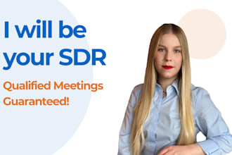be your sales development representative