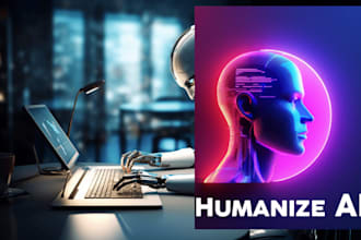 humanize ai content, paper and search for references