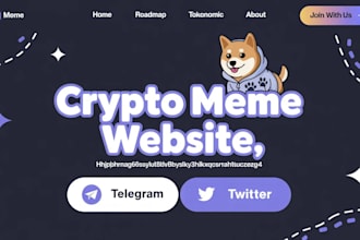 memecoin ico crypto presale website smart contract and wallet integration