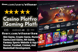 slot, crash game, blackjack, poker, 8 ball, sport bet igaming website