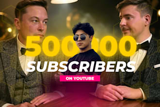 manage youtube channel growth, video edting, scriptwriting and SEO