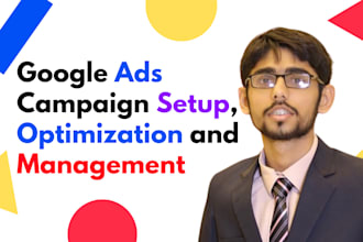setup and manage your google ads PPC campaigns for 60 days