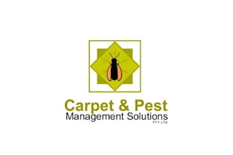 make trendy carpet pest management solutions logo