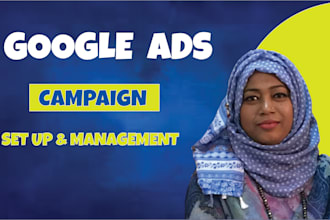set up and manage google ads PPC campaigns