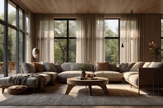 create 3ds max interior design and provide 3ds max interior render