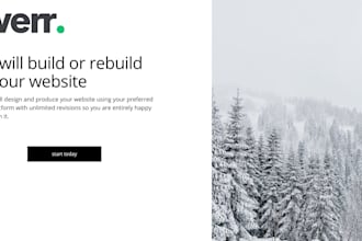 build or rebuild your website