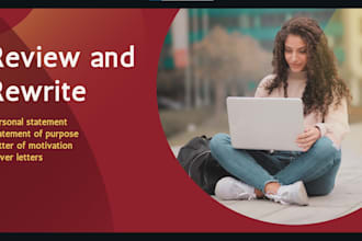 professionally edit your personal statement or college application