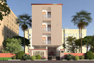 professional 3d exterior design and rendering services
