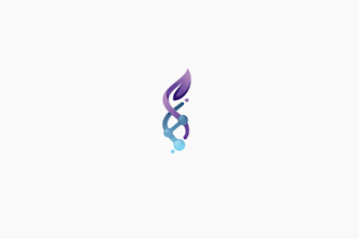 design modern dental, medical, wellness, and nutrition logo