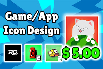 create stunning 2d app and game icons