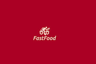 make high definition food logo design for you