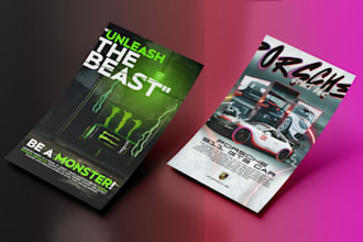 design a minimal and  stylish flyer for your brand or event