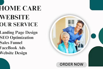 home care website home care healthcare website  elderly care homecare leads