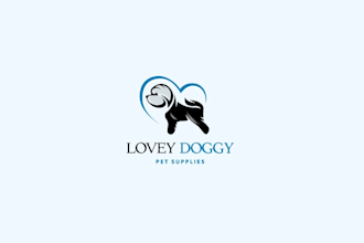 design awesome lovey doggy logo