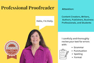 partner with you to polish your words